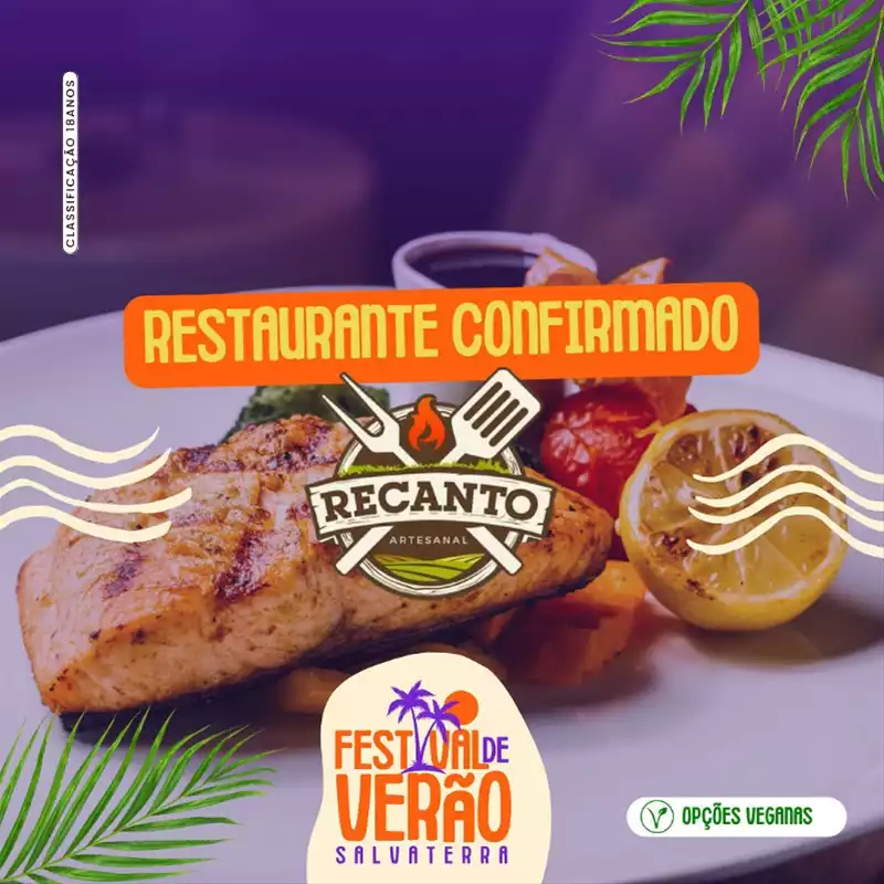 Festival de Verão Salvaterra com Restaurante Recanto